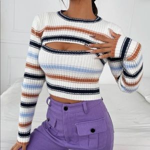 Knit Striped sweater